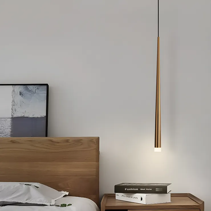 Светильник Slim Mini Gold в стиле Vibia