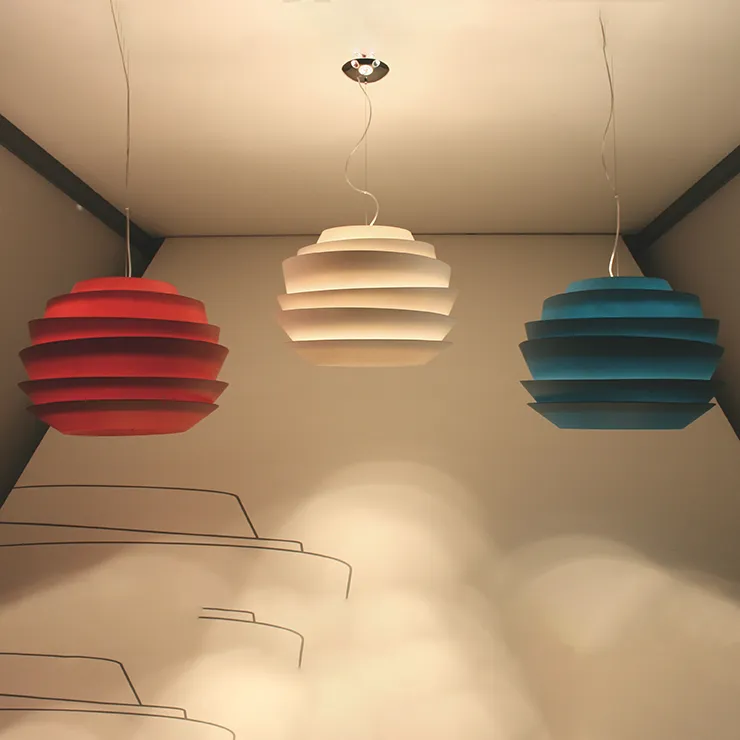 Люстра Le Soleil White в стиле Foscarini