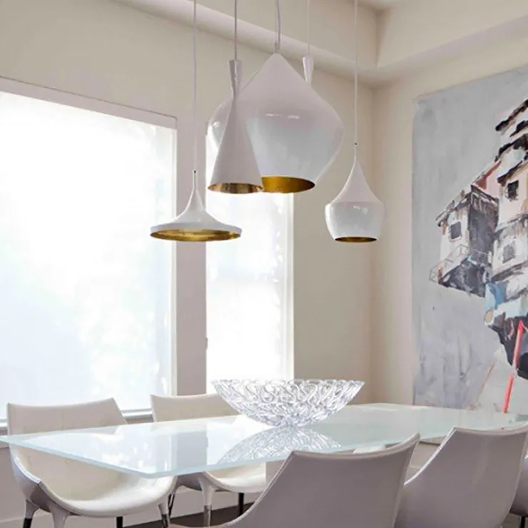 Светильник Beat Light Tall White в стиле Tom Dixon