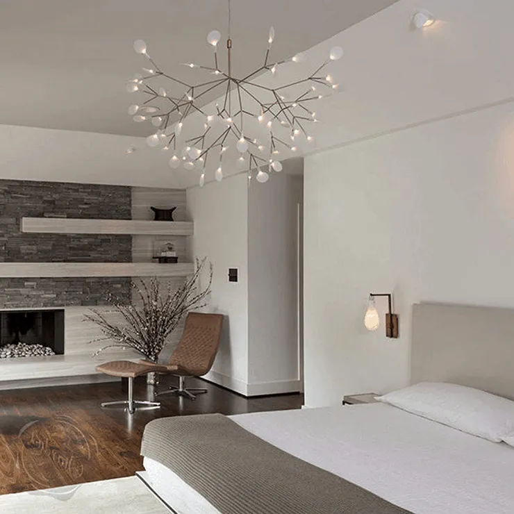 Люстра Heracleum 2 Small D50  медный в стиле Moooi