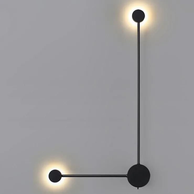 Бра Dots Slim II Black