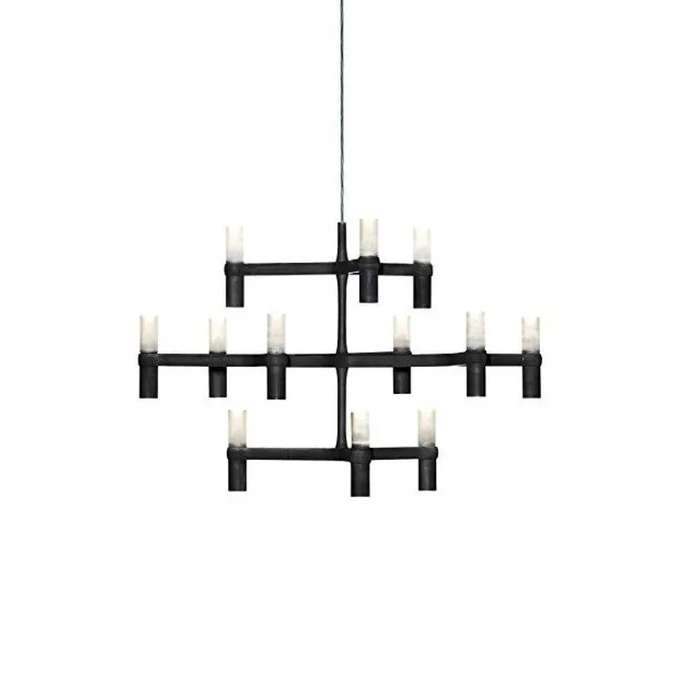Люстра Crown Minor Black в стиле Nemo