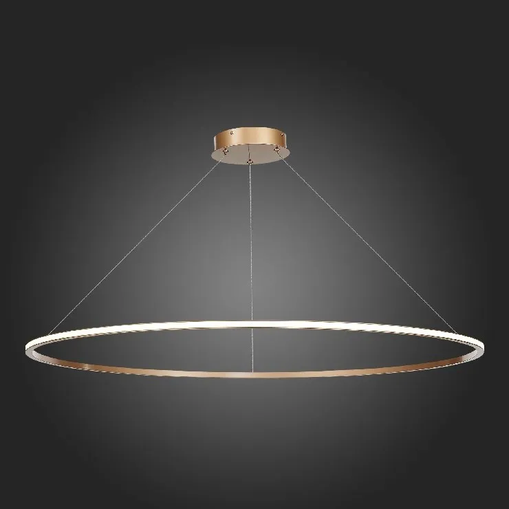 Светильник подвесной Function Gold D100 4000К (светит наружу)
