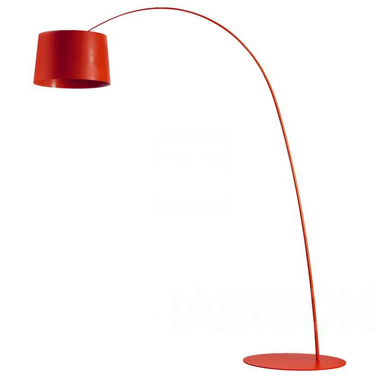 Торшер Twiggy   Красный в стиле Foscarini