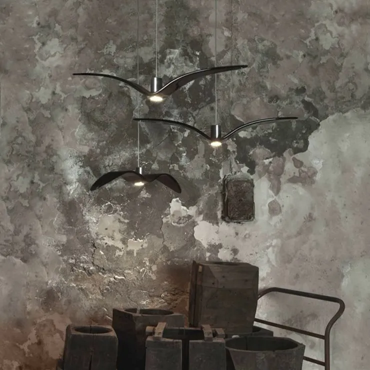 Светильник Night Birds Black L50 в стиле Brokis
