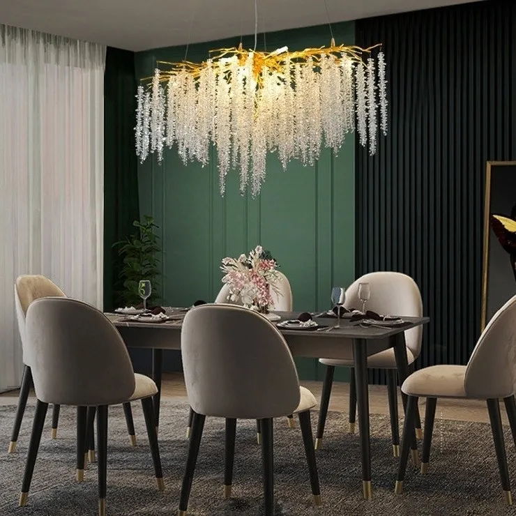 Люстра Sinfonia di Luce Gold Long L 160 см