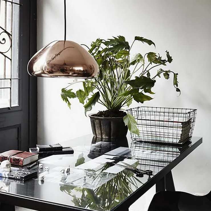 Светильник Void Copper в стиле Tom Dixon