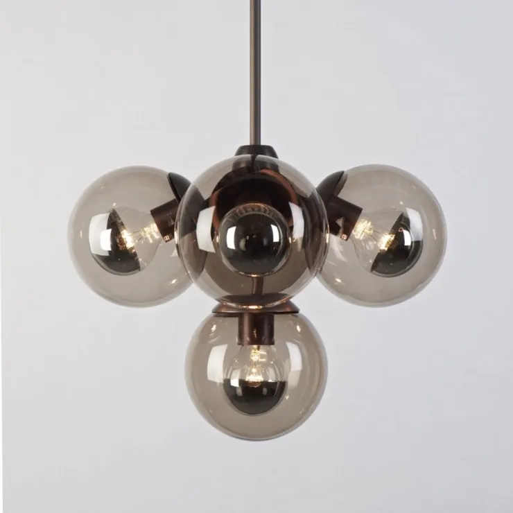 Люстра Modo Chandelier 5 Globes в стиле Roll&Hill