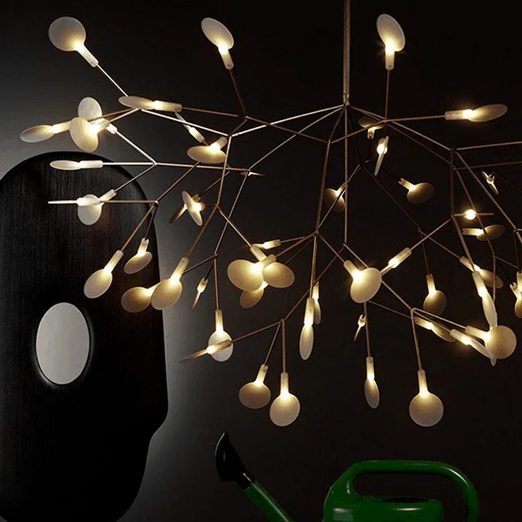 Люстра Heracleum 2 D98  медный в стиле Moooi