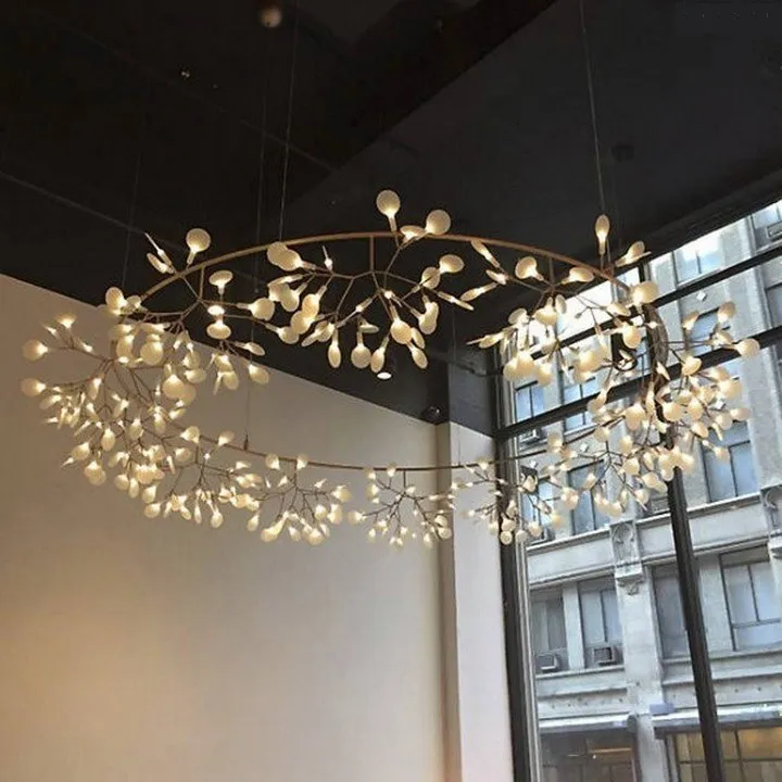 Люстра Heracleum The Big O D160 Золотой в стиле Moooi