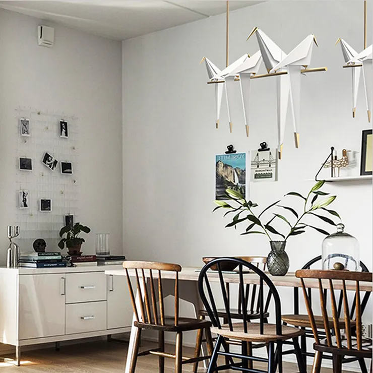 Люстра на штанге  Perch Light Branch Line 5 в стиле Moooi
