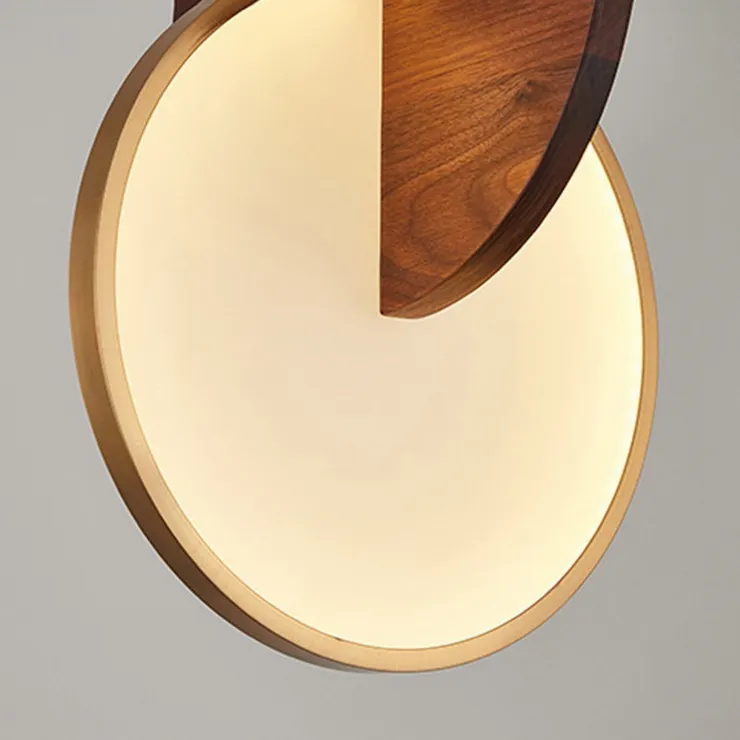 Eclipse Pendant Light Wood