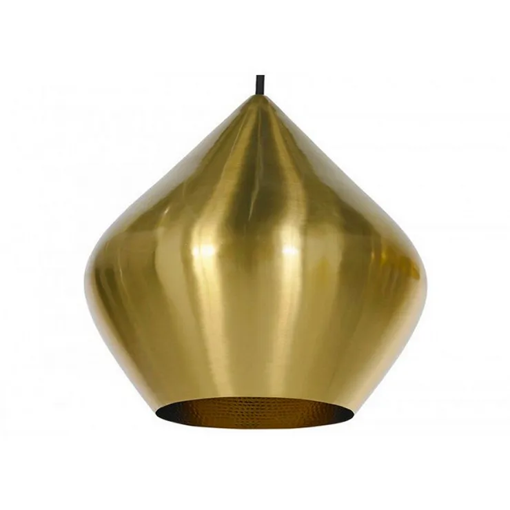 Светильник Beat Light Stout Gold Диаметр 50 см / Высота 48 см в стиле Tom Dixon