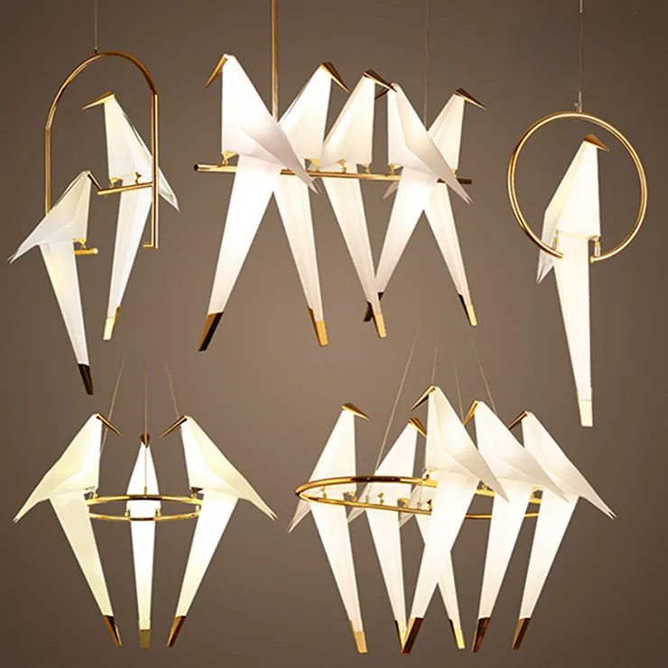Люстра подвесная Perch Light Branch Round Trio
