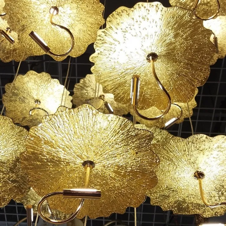 Светильник Gold moon single gold в стиле Catellani&Smith