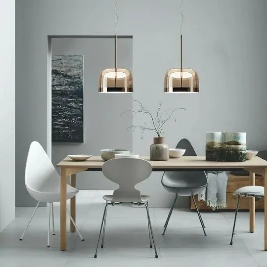 Подвесной светильник Equatore Chrome and Black