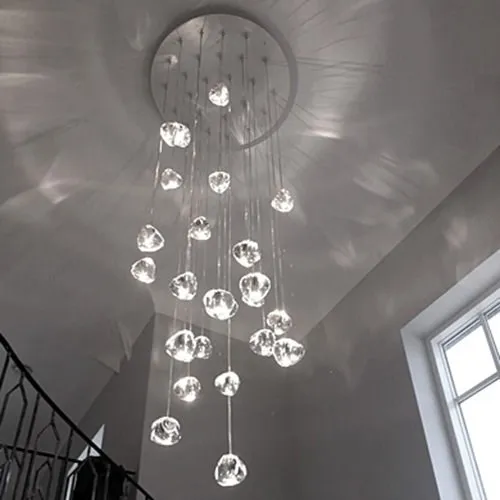 Светильник подвесной Mizu 72 Seventy Two Pendant Chandelier D100 в стиле Terzani