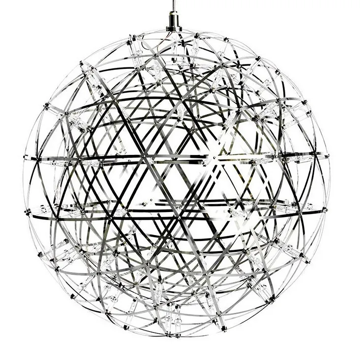 Люстра Raimond Sphere D89 Chrome в стиле Moooi