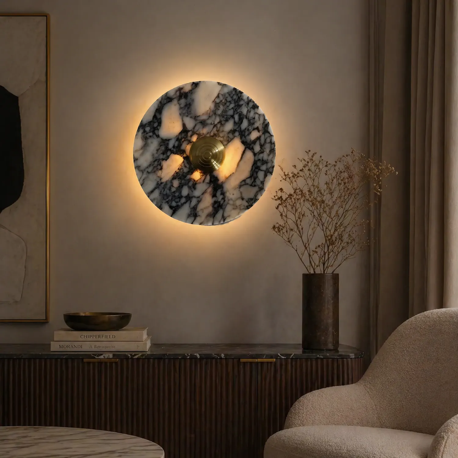 Бра из мрамора Terkel D25