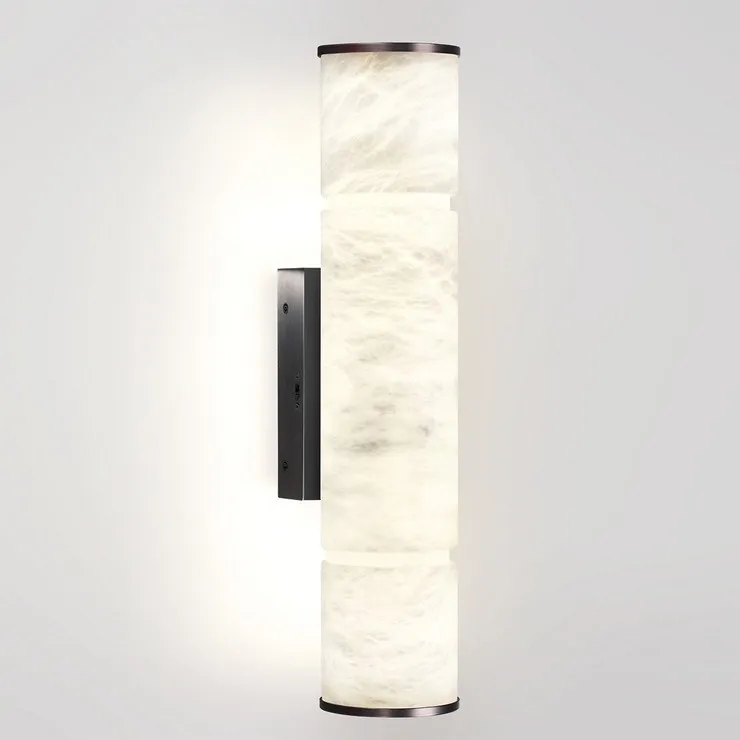 Бра Prisca D8 H40 cm Черненая латунь
