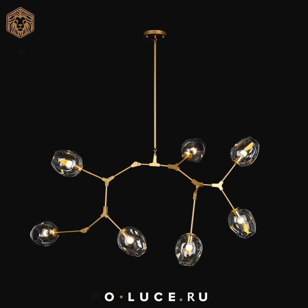 Люстра Branching Bubbles 7 Gold