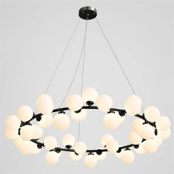Люстра Bubble Round 45 Black