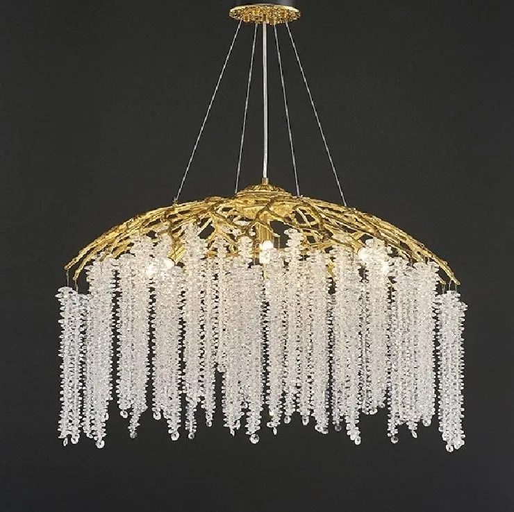 Люстра Sinfonia di Luce Gold Dome  D 100 см