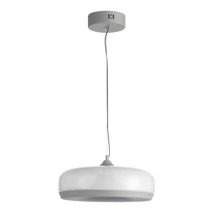 Светильник подвесной Volcano Wide Grey/Milk