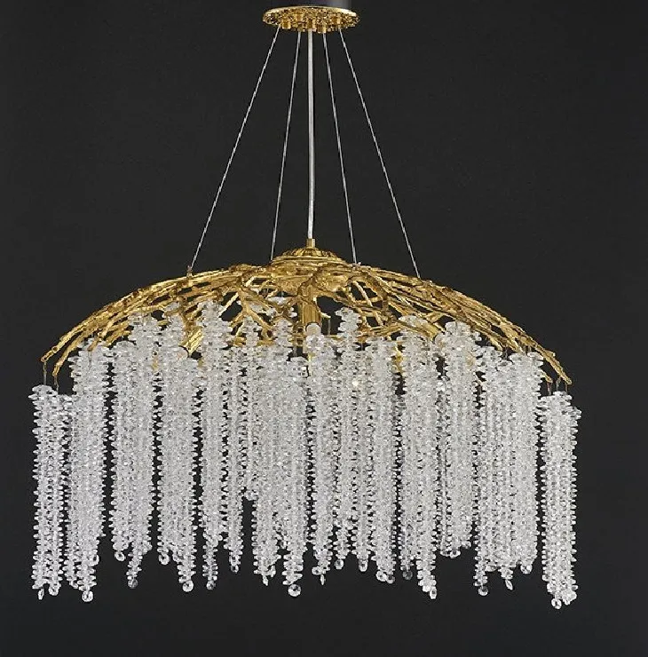 Люстра Sinfonia di Luce Gold Dome  D 60 см