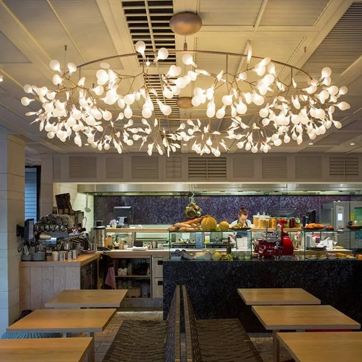 Люстра Heracleum The Big O D210 Золотой в стиле Moooi