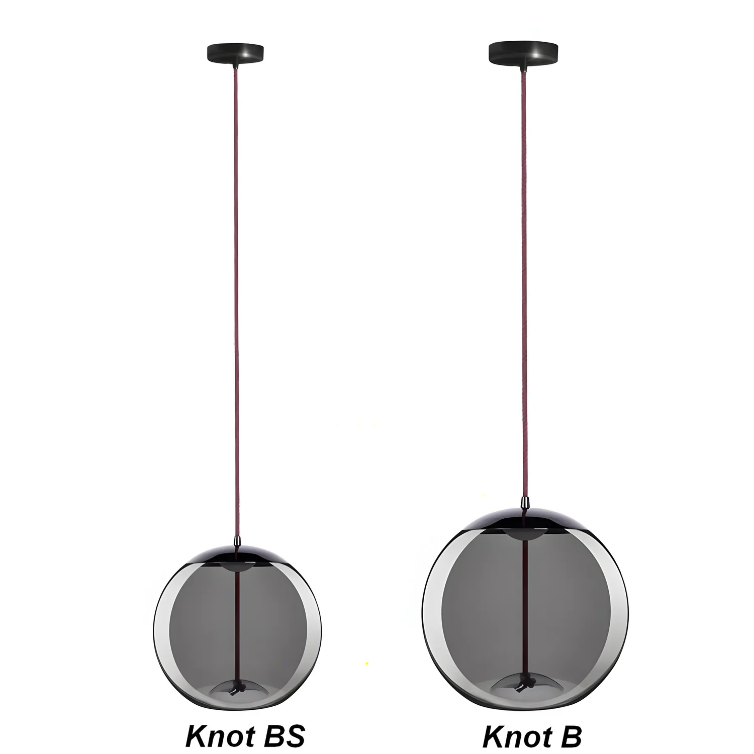 Светильник Knot Smoky CS в стиле Brokis