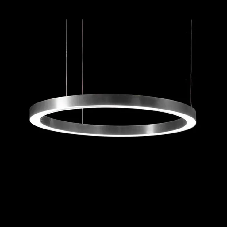 Светильник Light Ring Horizontal D80 Nickel в стиле Henge
