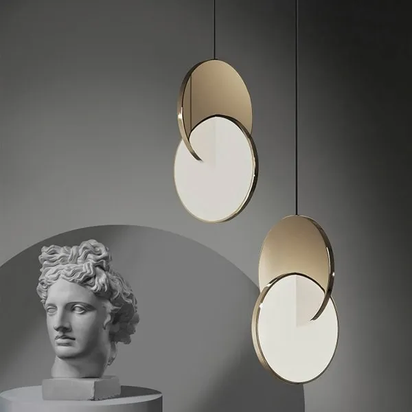 Светильник Eclipse Pendant Light Gold