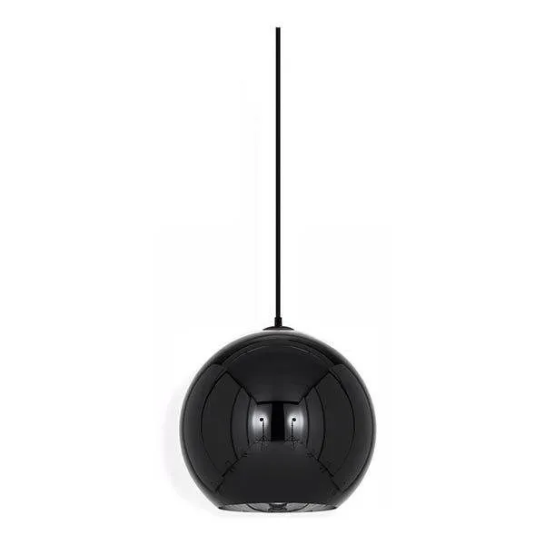 Светильник подвесной  Black Shade D25 в стиле Tom Dixon