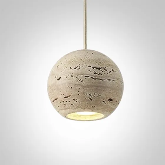 Светильник подвесной STAIN BALL D12 BEIGE