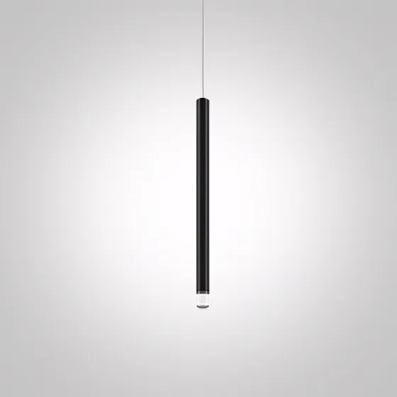 Светильник A-Tube Nano Matte Black Small в стиле Studio Italia Design