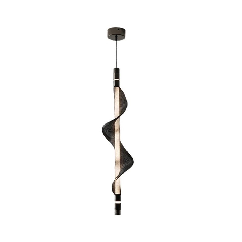 Светильник подвесной Vapour Vertical Black H130