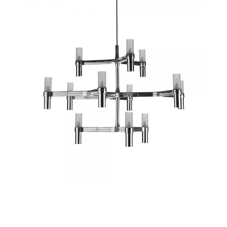 Люстра Crown Minor Chrome в стиле Nemo