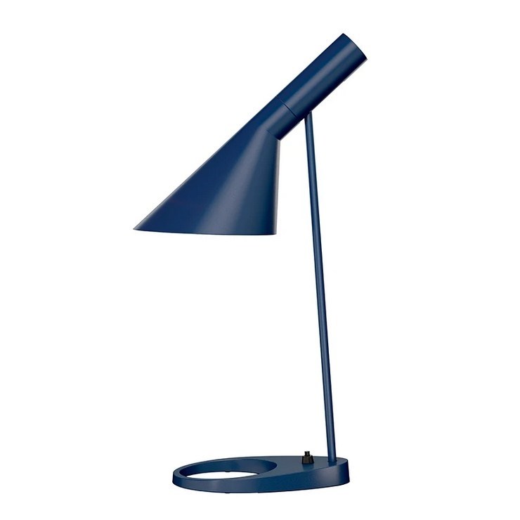 Лампа настольная AJ Table  Blue в стиле Arne Jacobsen