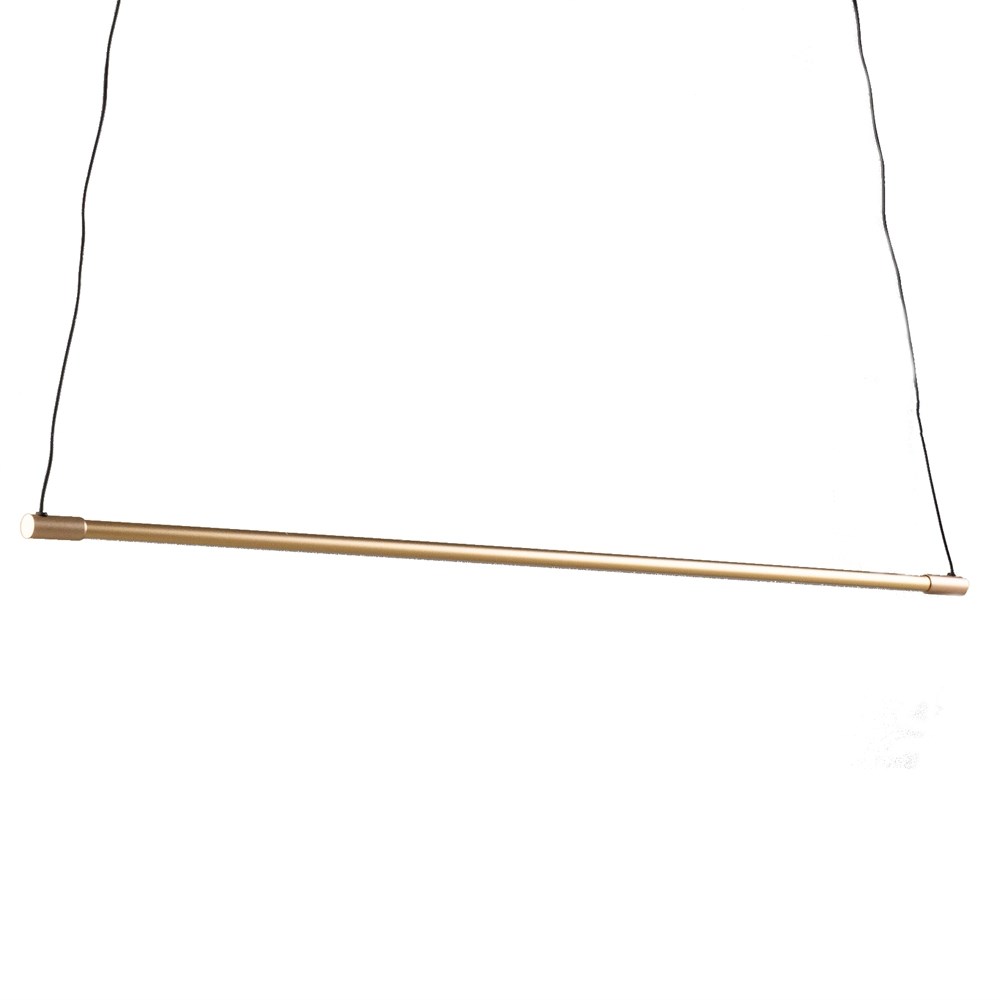 Светильник Lineum Horizontal золотой 145 см