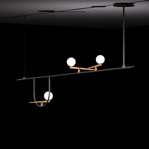 Подвесной светильник Yanzi Suspension в стиле Artemide