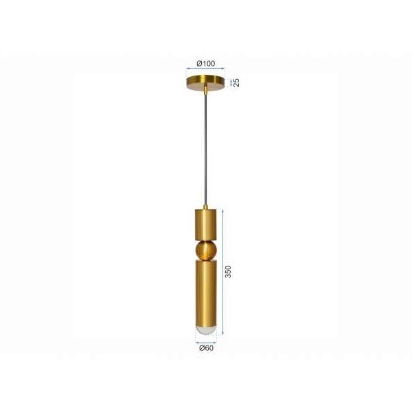 Светильник Fulcrum Light Gold