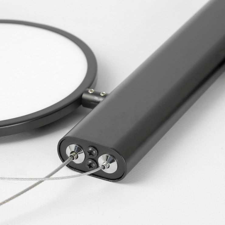 Светильник double led black
