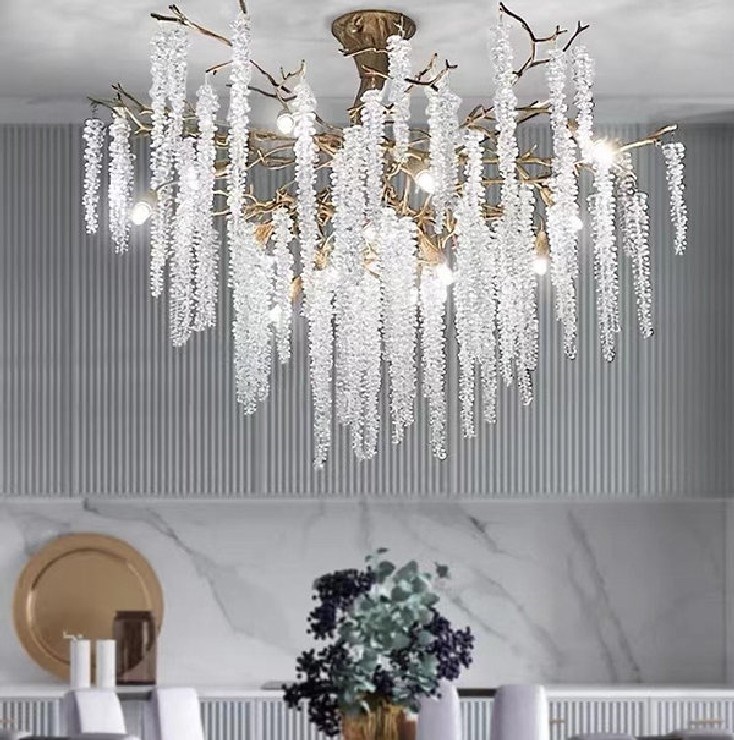 Люстра Sinfonia di Luce Gold Ceiling D 80 см