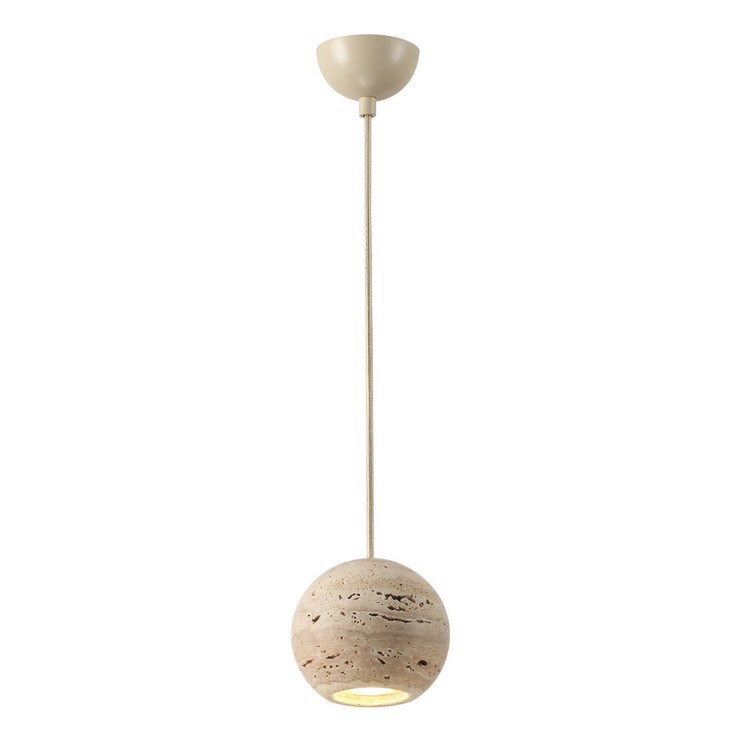 Светильник подвесной STAIN BALL D12 BEIGE