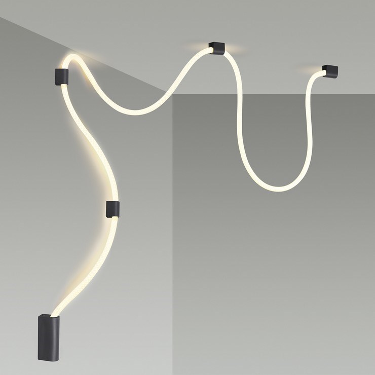 Светильник настенно потолочный Tracer Bar  L322 Black