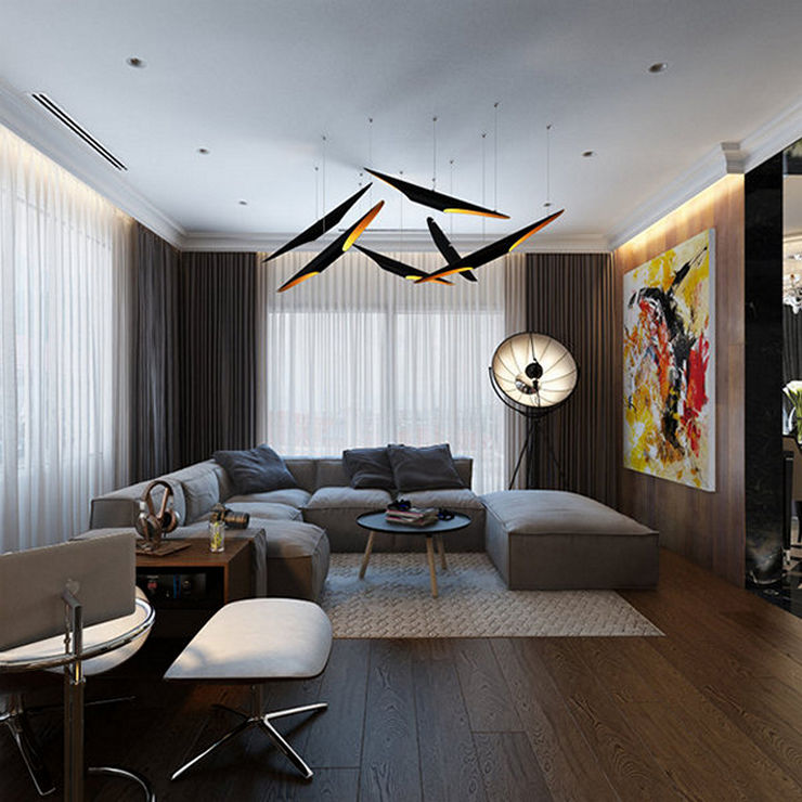 Светильник Coltrane Suspension в стиле Delightful