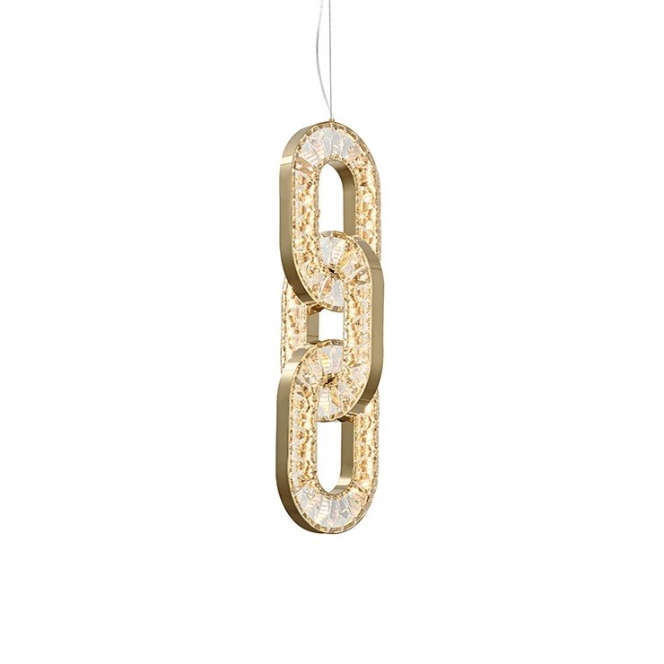 Светильник подвесной N3673/ST champagne gold