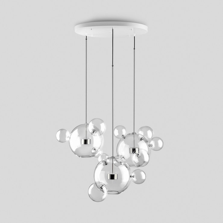 Светильник Bolle Circular 14 Bubbles Nickel