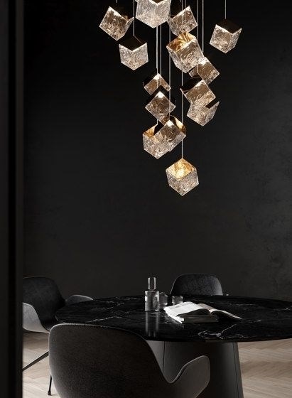 Люстра Pyrite 3 Pendant chandelier Chrome